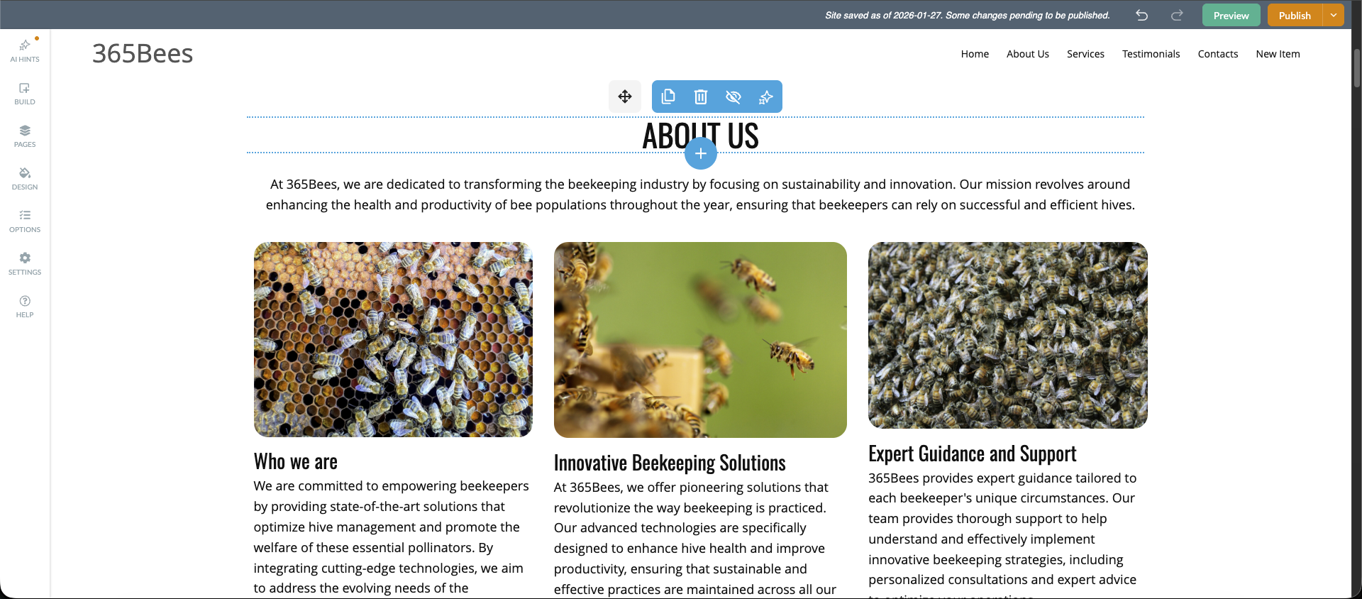 OPB Admin Interface Overview
